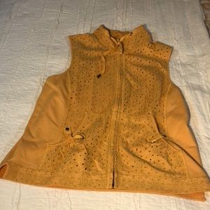 Beautiful Fun Coldwater Creek Vest ~ Butterscotch Yellow - Medium